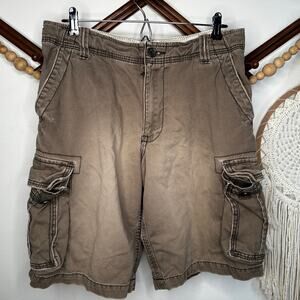 Vintage AERO Heavy Faded Cargo Shorts